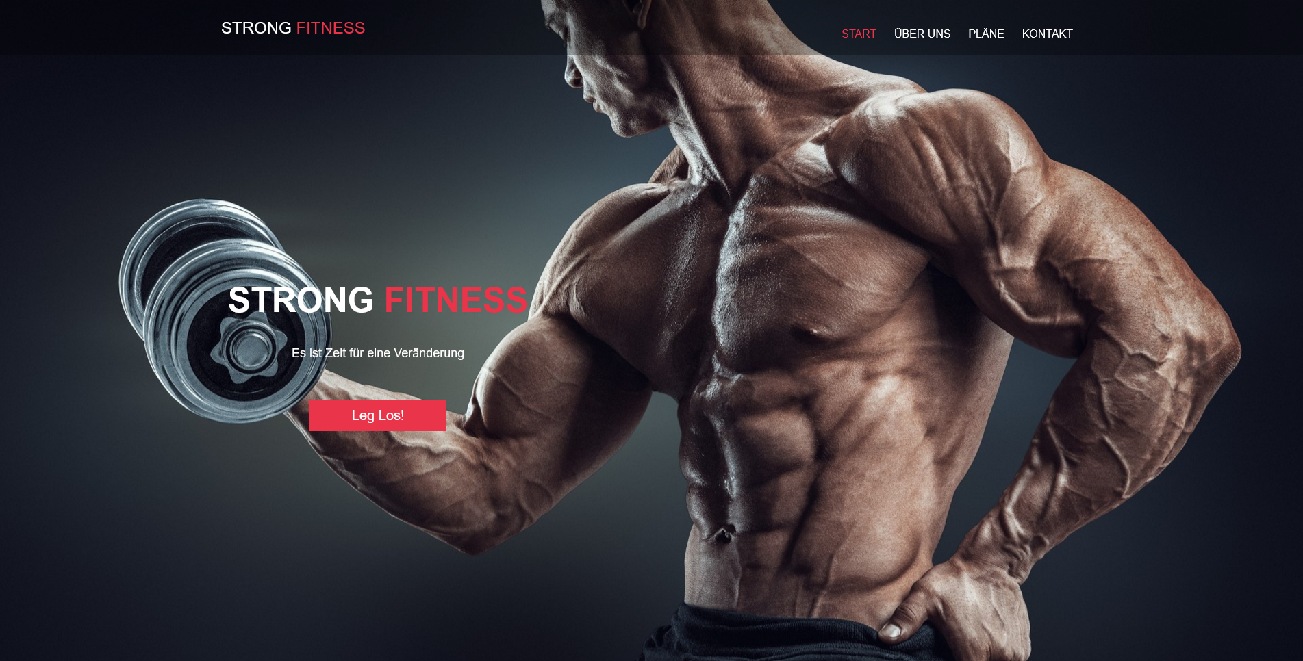 Fitness Website